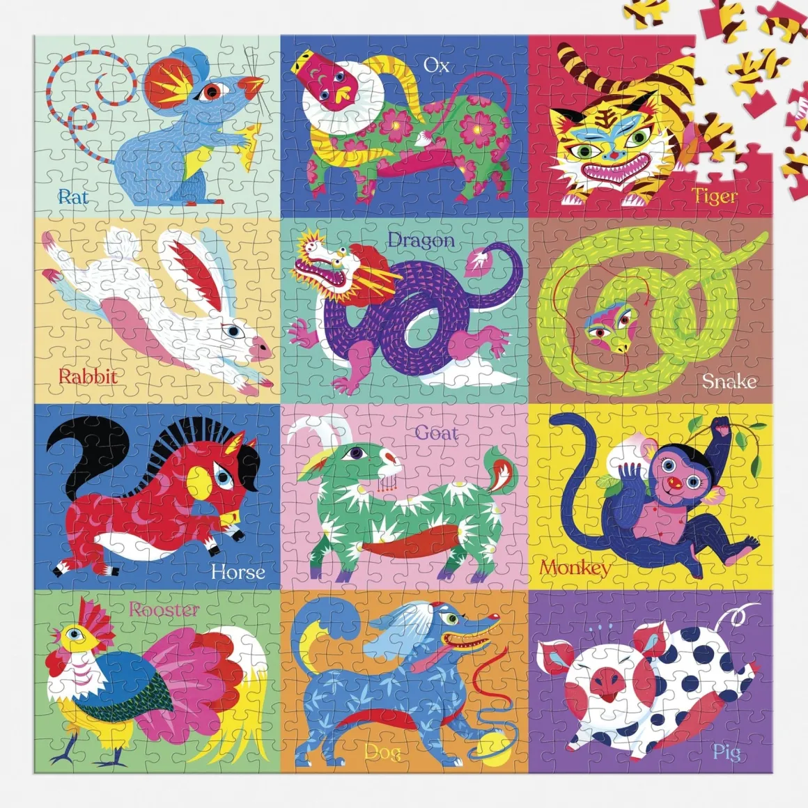 Chinese Zodiac 500 Piece Puzzle
