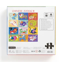Chinese Zodiac 500 Piece Puzzle