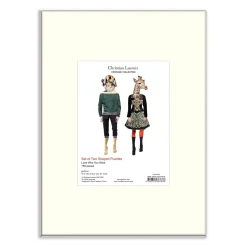 Christian Lacroix Heritage Collection Love Who You Want Set of Two Shaped Jigsaw Puzzles