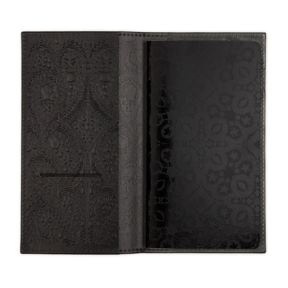 Christian Lacroix Heritage Collection Black Paseo Embossed Travel Journal