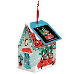 Christmas Car 130 Piece Jigsaw Puzzle Ornament