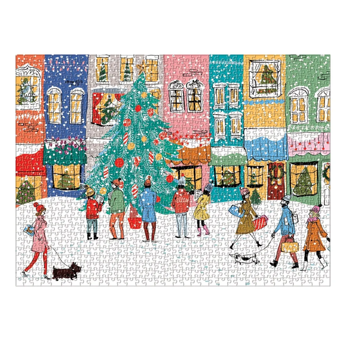 Christmas Carolers 1000 Piece Jigsaw Puzzle
