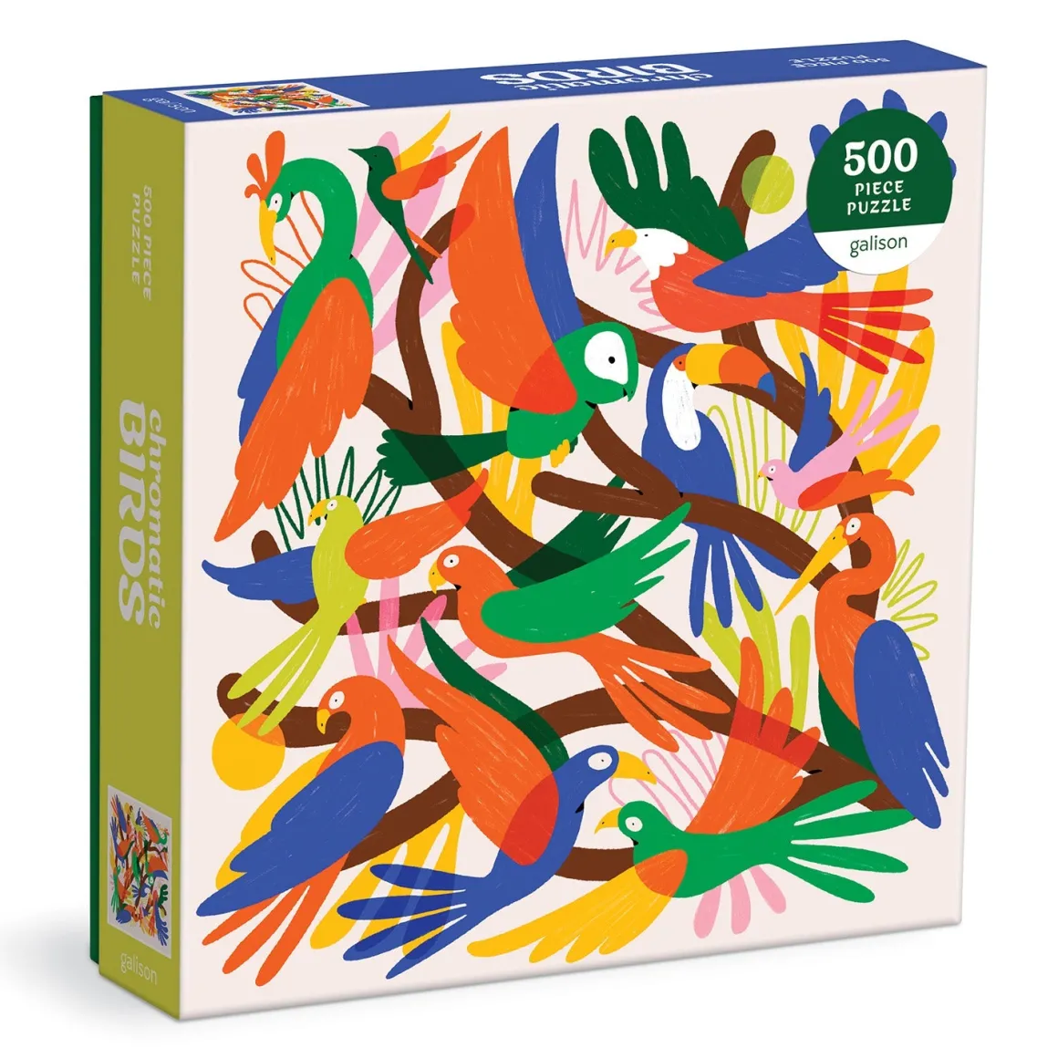 Chromatic Birds 500 Piece Puzzle