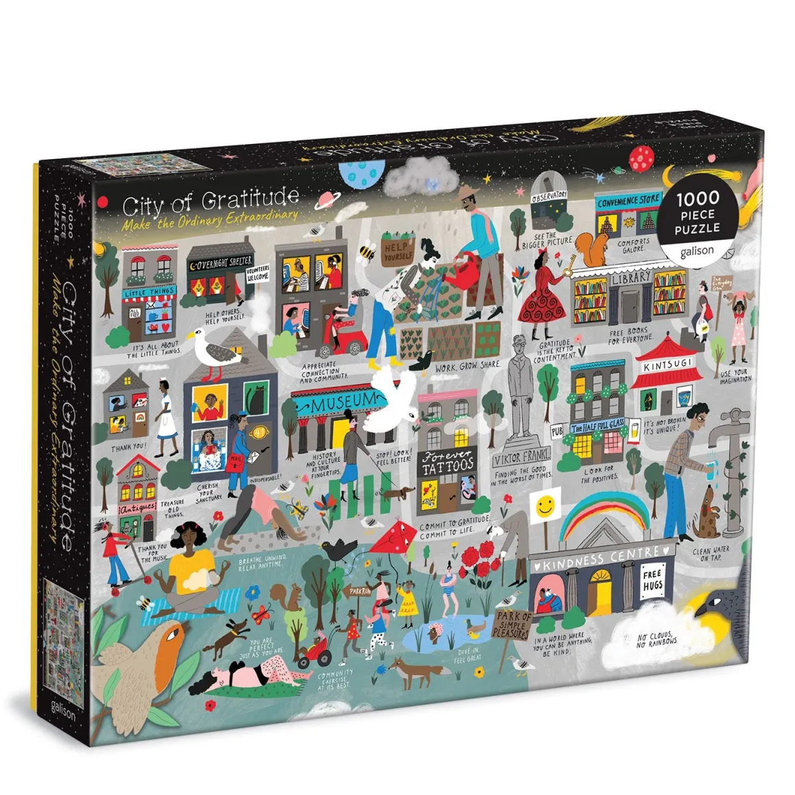 City of Gratitude 1000 Piece Jigsaw Puzzle