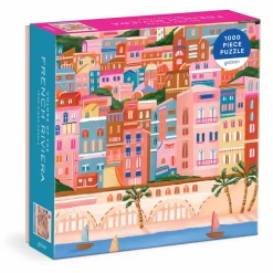 Colors Of The French Riviera 1000 Piece Puzzle in Square Box