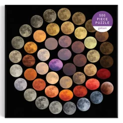 Colors of the Moon 500 Piece Puzzle