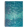 Constellation Grid 7 x 10" Wire-O Journal