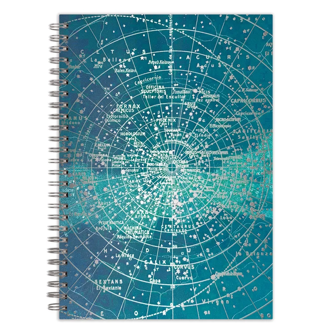 Constellation Grid 7 x 10" Wire-O Journal