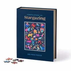 Constellations 101: Stargazing 500 Piece Book Puzzle