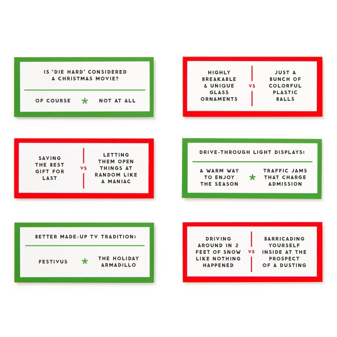 Debatable Holiday Edition Social Game