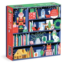 Deck the Shelves 1000 Piece Puzzle in a Square Box