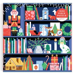 Deck the Shelves 1000 Piece Puzzle in a Square Box