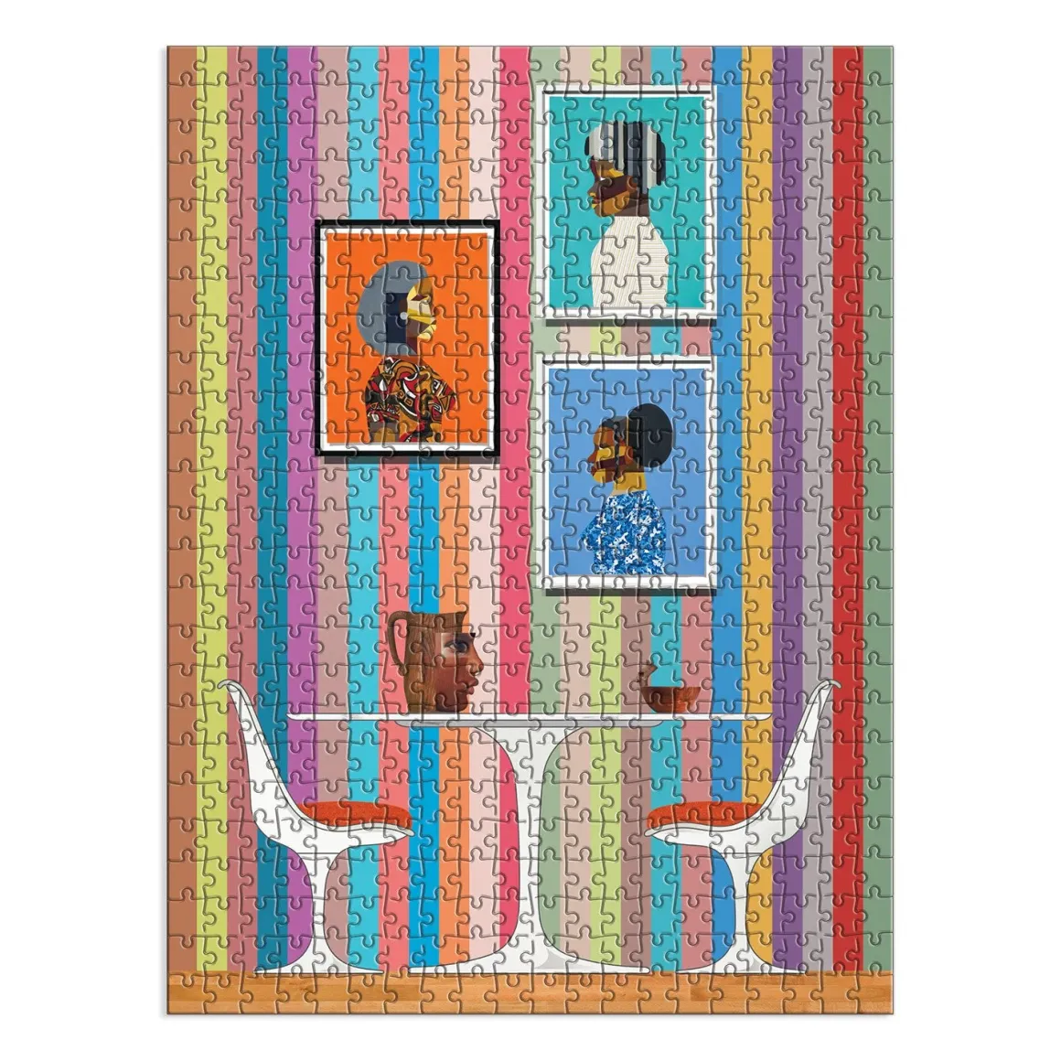 Derrick Adams x Dreamyard 500 Piece Double-Sided Jigsaw Puzzle