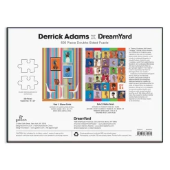 Derrick Adams x Dreamyard 500 Piece Double-Sided Jigsaw Puzzle