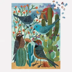 Desert Avian Friends 1000 Piece Puzzle