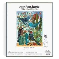Desert Avian Friends 1000 Piece Puzzle
