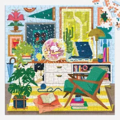 Disco Life 500 Piece Foil Puzzle