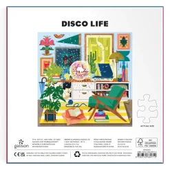 Disco Life 500 Piece Foil Puzzle