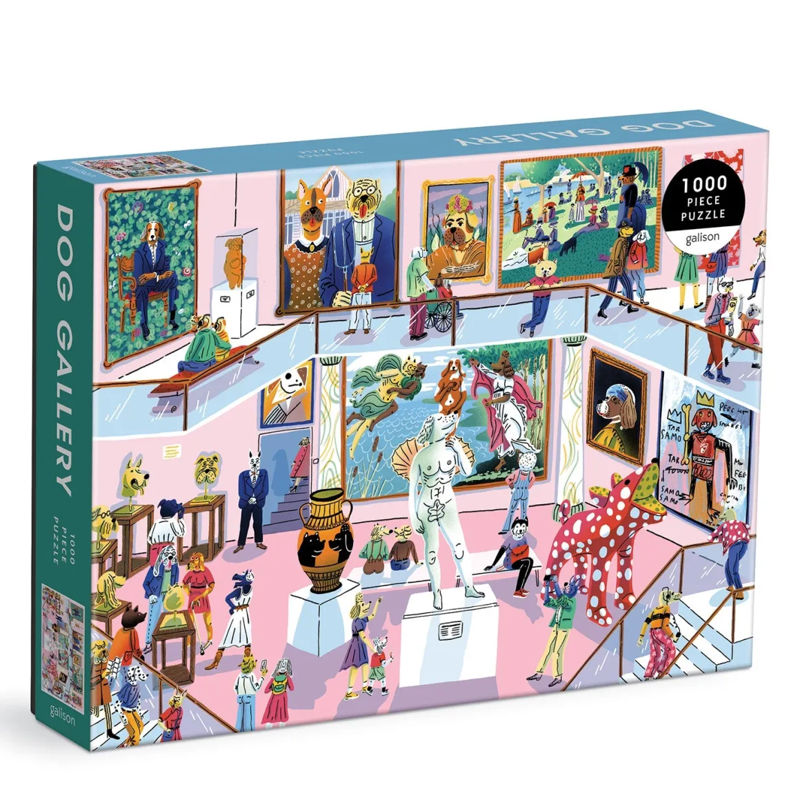 Dog Gallery 1000 Piece Puzzle