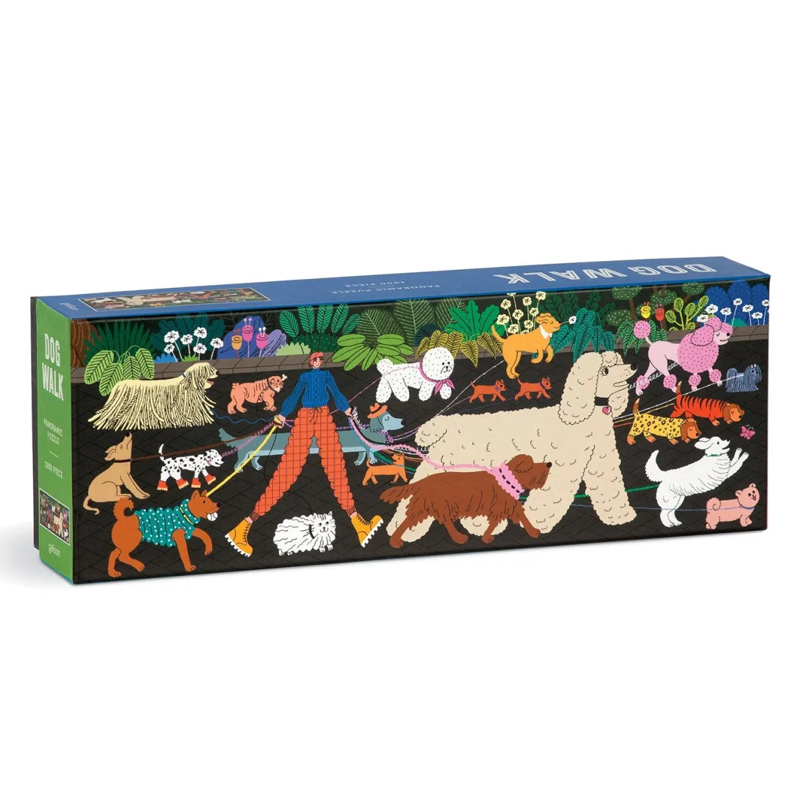 Dog Walk 1000 Piece Panoramic Jigsaw Puzzle