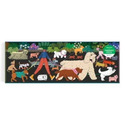Dog Walk 1000 Piece Panoramic Jigsaw Puzzle