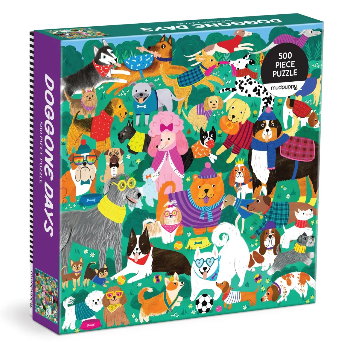 Doggone Days 500 Piece Family Puzzle