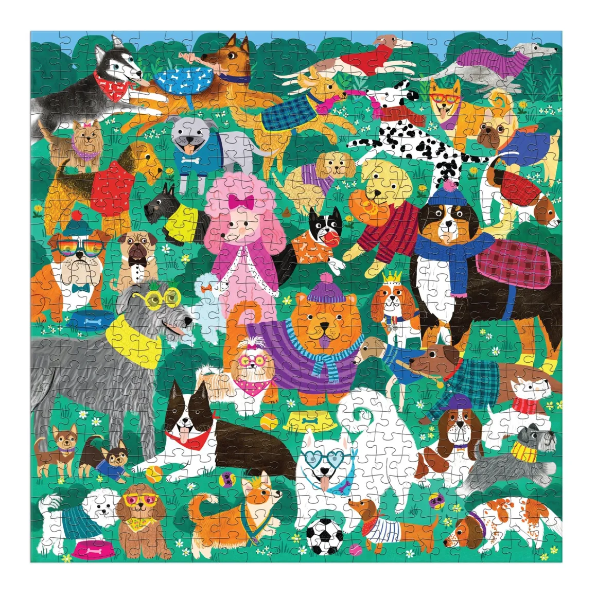 Doggone Days 500 Piece Family Puzzle