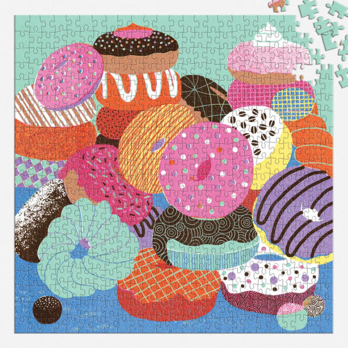 Donut Club 500 Piece Puzzle