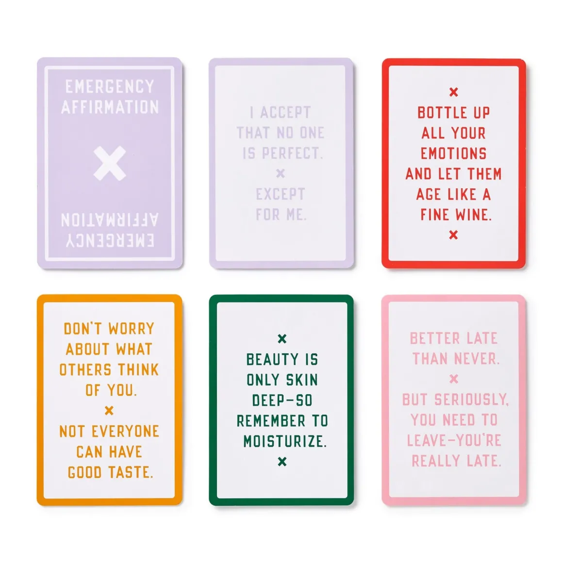 Emergency Affirmations for Exceptionally Stupid Days Card Deck