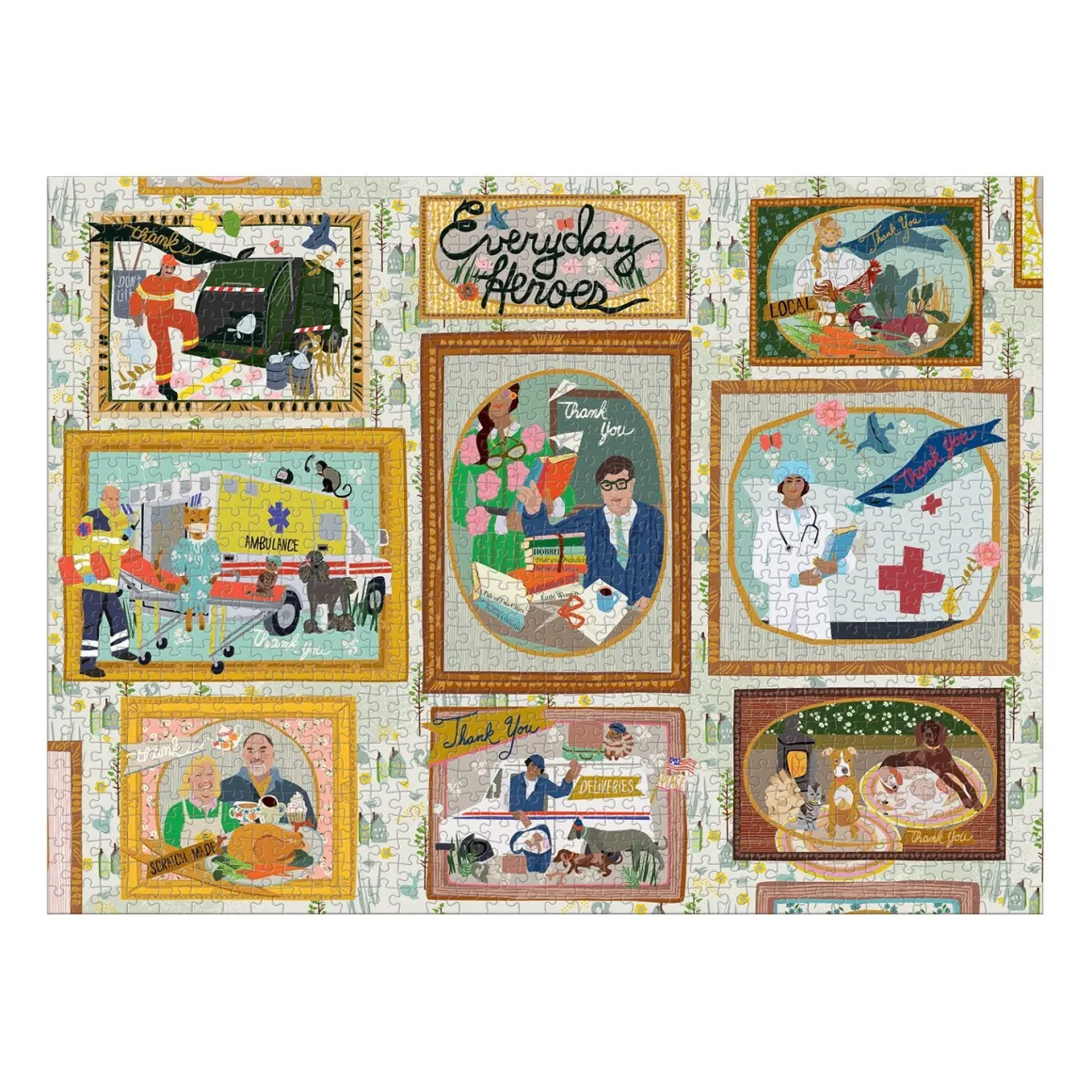Everyday Heroes 1000 Piece Jigsaw Puzzle