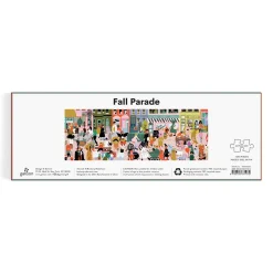 Fall Halloween Parade 1000 Piece Panoramic Puzzle