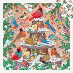 Festive Feathers 500 Piece Foil Puzzle