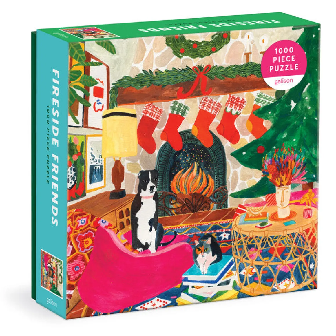 Fireside Friends 1000 Piece Puzzle