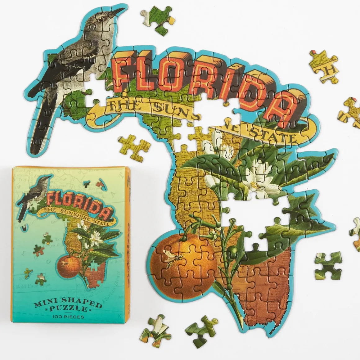 Florida Mini Shaped Jigsaw Puzzle