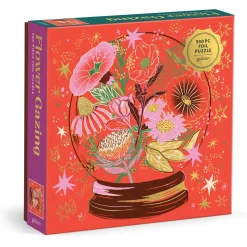 Flower Gazing 500 Piece Foil Puzzle