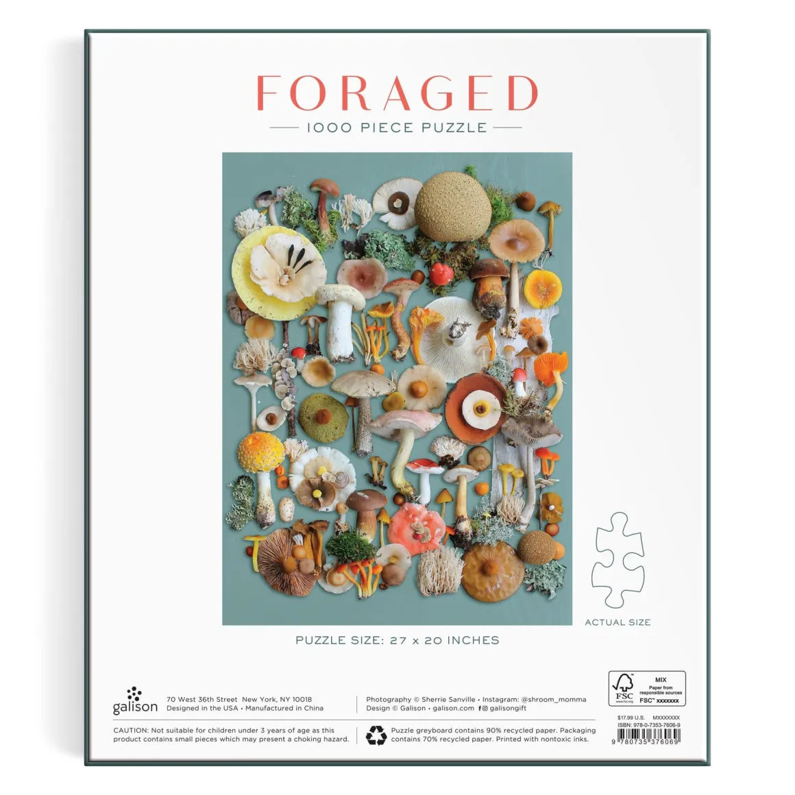 Foraged 1000 Piece Puzzle