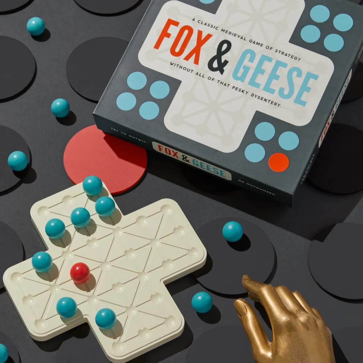 Fox & Geese Game Set