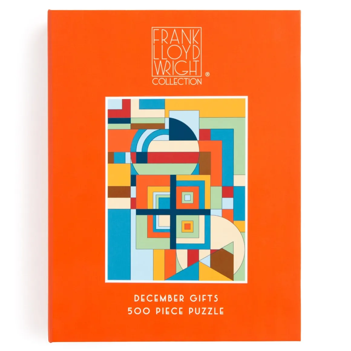 Frank Lloyd Wright December Gifts 500 Piece Book Puzzle
