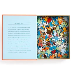 Frank Lloyd Wright December Gifts 500 Piece Book Puzzle