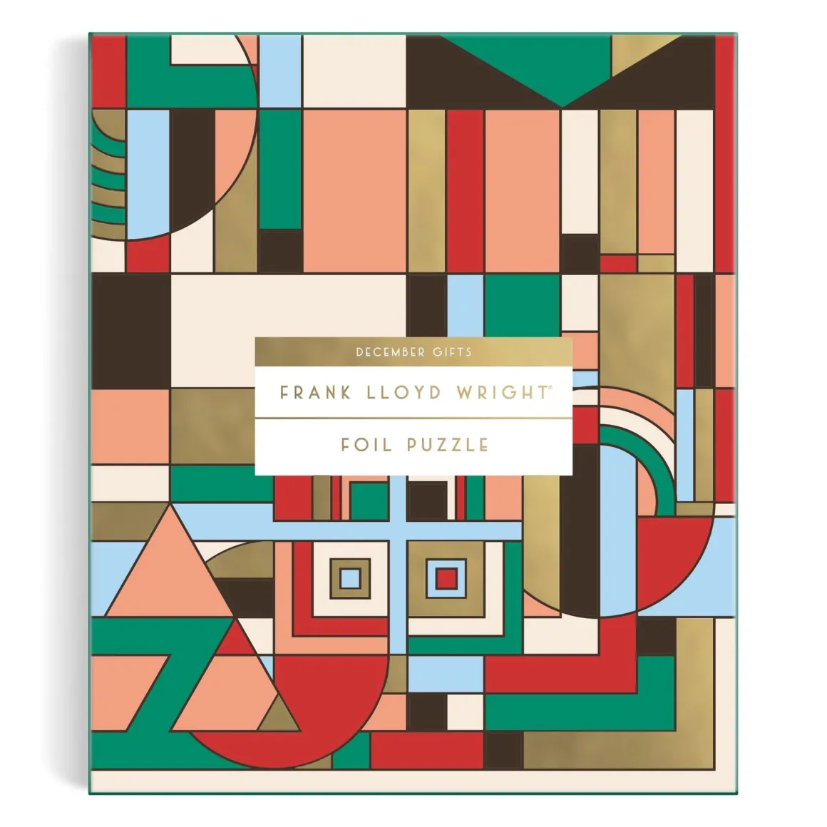 Frank Lloyd Wright December Gifts 1000 Piece Foil Puzzle