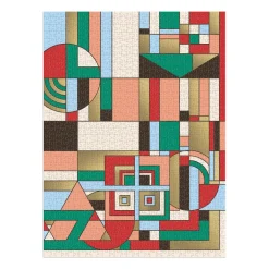 Frank Lloyd Wright December Gifts 1000 Piece Foil Puzzle