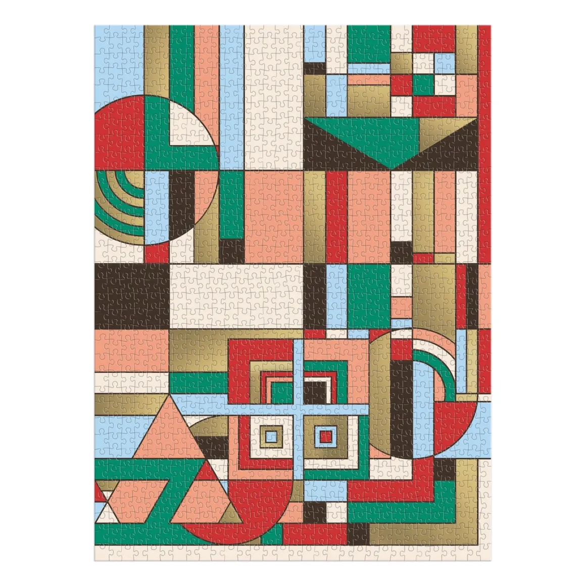 Frank Lloyd Wright December Gifts 1000 Piece Foil Puzzle