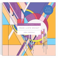 Frank Lloyd Wright Frozen Spheres 500 Piece Foil Puzzle