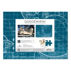 Frank Lloyd Wright Guggenheim Double-Sided 500 Piece Jigsaw Puzzle