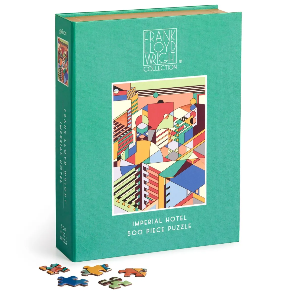 Frank Lloyd Wright Imperial Hotel 500 Piece Book Puzzle
