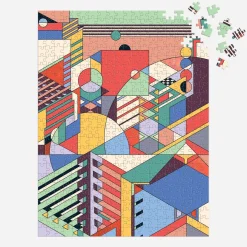 Frank Lloyd Wright Imperial Hotel 500 Piece Book Puzzle