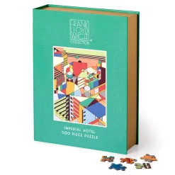 Frank Lloyd Wright Imperial Hotel 500 Piece Book Puzzle