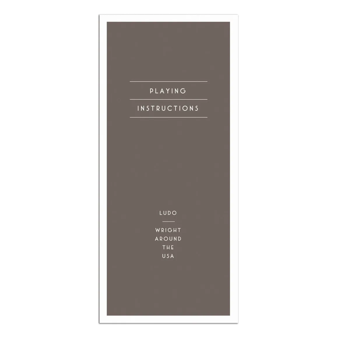 Frank Lloyd Wright 2-In-1 Game Set
