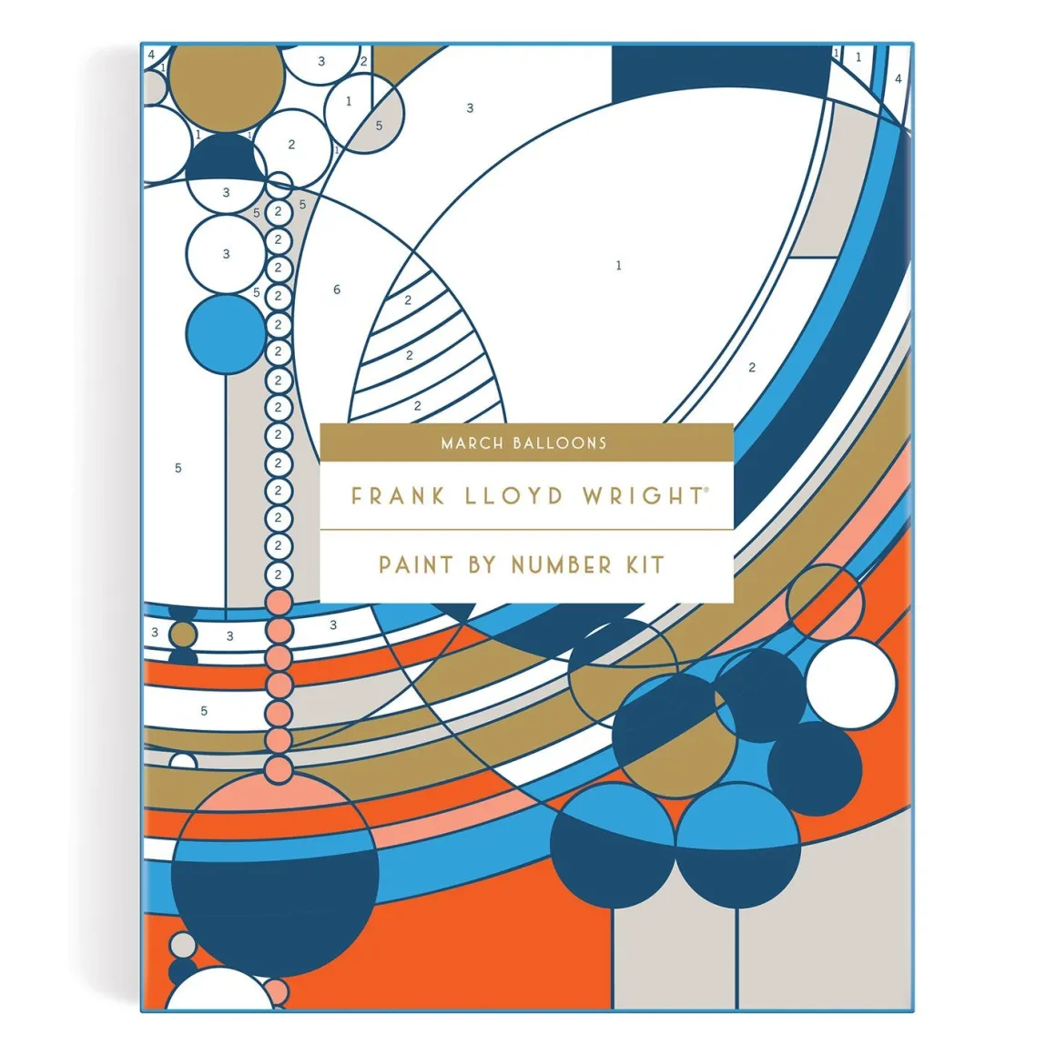 Frank Lloyd Wright March Balloons Paint By Number Kit