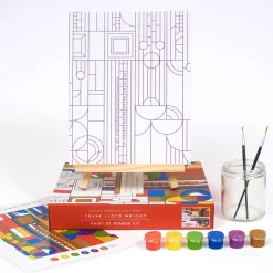 Frank Lloyd Wright Saguaro Cactus and Forms Paint By Number Kit